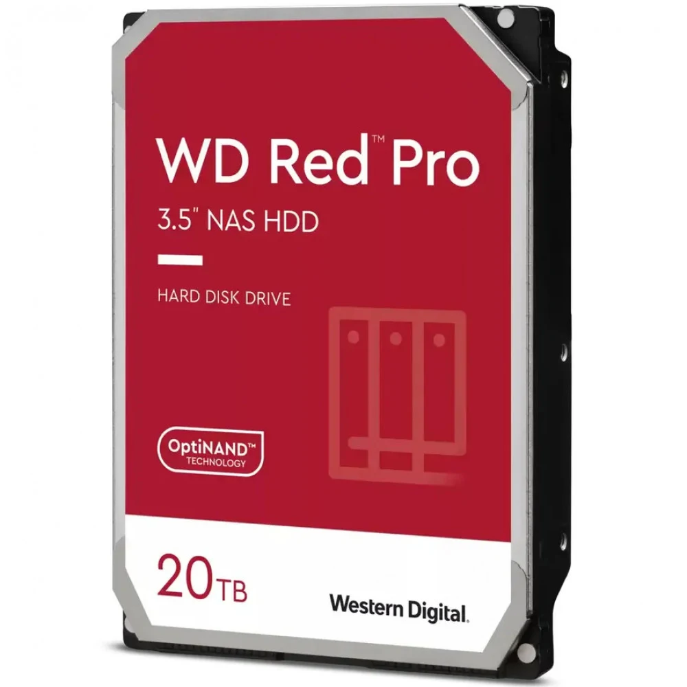 Жёсткий диск HDD 20 Tb SATA 6Gb/s Western Digital Red Pro WD201KFGX 3.5" 7200rpm 512Mb