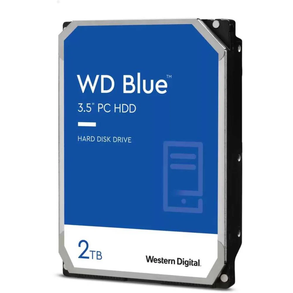 Накопитель на жестком магнитном диске WD Жёсткий диск WD Blue™ WD20EZBX 2ТБ 3,5" 7200RPM 256МB (SATA-III)