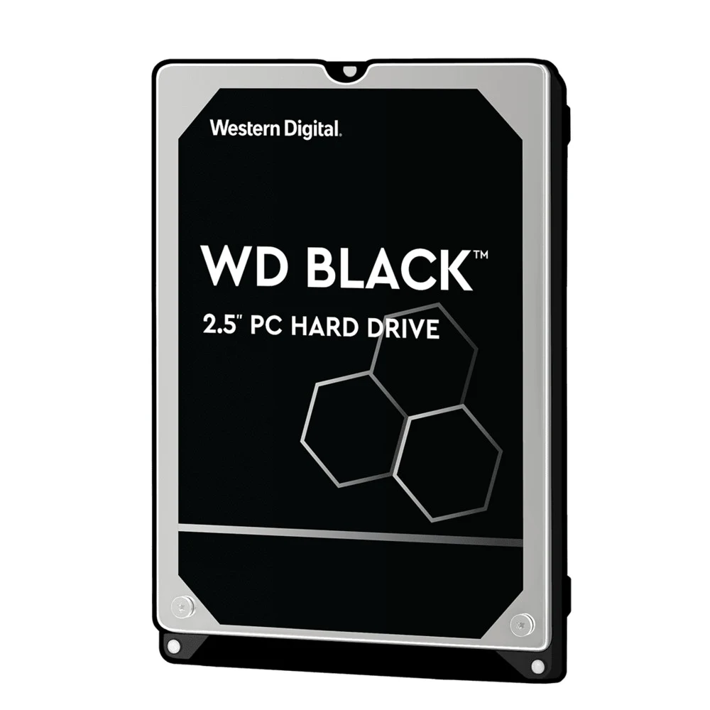 Жесткий диск для ноутбука c высокой производительностью 1Tb WD Black 64Mb 2,5" SATA6Gb/s 7200rpm 7,5 мм WD10SPSX