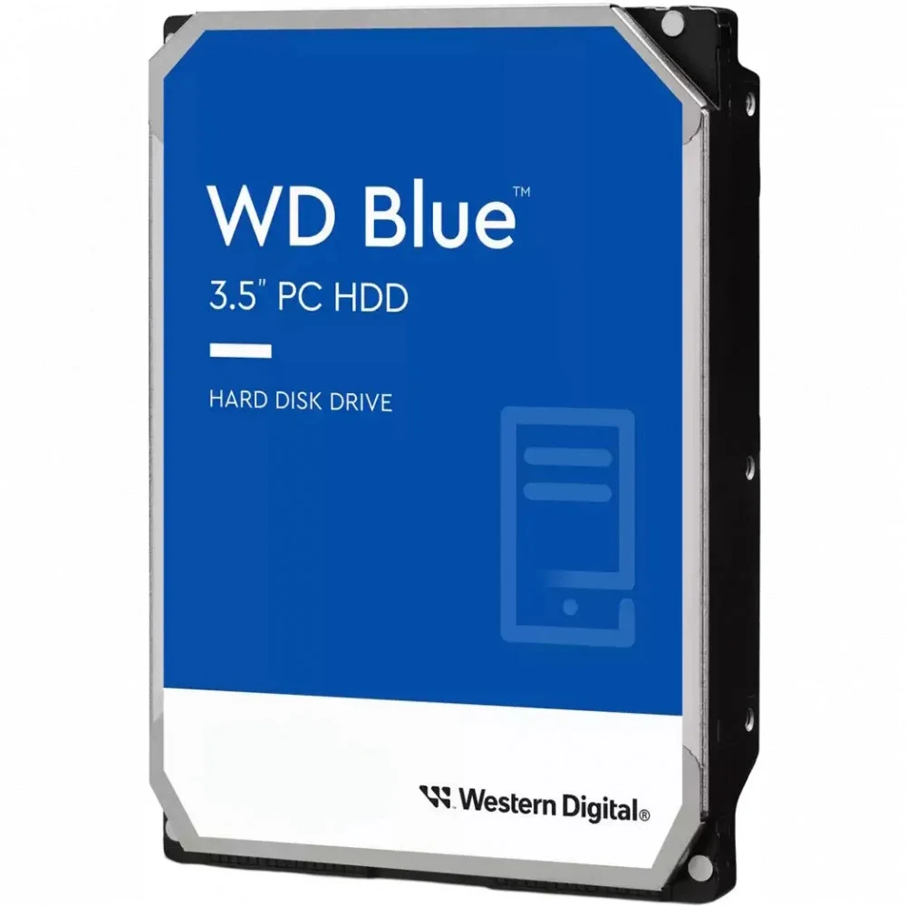 Жесткий диск/ HDD WD SATA3 4TB Blue 5400 RPM 128Mb 1 year warranty (replacement WD40EZAZ, WD40EZAX, WD20EARZ, WD20EZAZ, ST2000DM005)