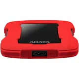 "2.5" 1TB ADATA HD330 [AHD330-1TU31-CRD] USB 3.1, LED Indicator, Shock Sensor Protection," Win/Mac/Linux, Red, RTL {20}, (465481)
