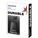 Внешний жёсткий диск, ADATA, HD650, AHD650-1TU31-CBK, 1TB, 2.5", USB 3.2, Черный