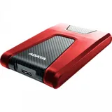 Внешний жёсткий диск, ADATA, HD650, AHD650-1TU31-CRD, 1TB, 2.5", USB 3.2, Красный