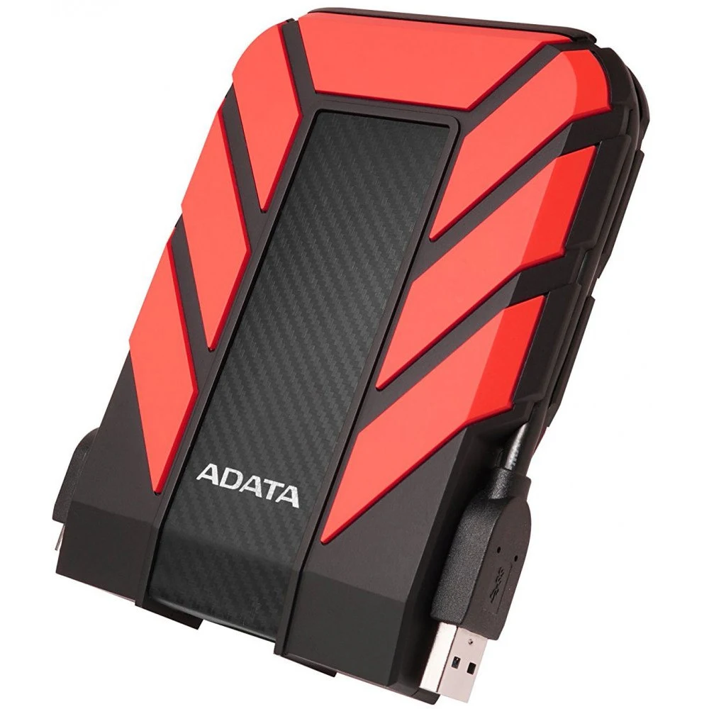 Внешний жесткий диск/ Portable HDD 2TB ADATA HD710 Pro (Red), IP68, USB 3.2 Gen1, 133x99x27mm, 390g /3 года/