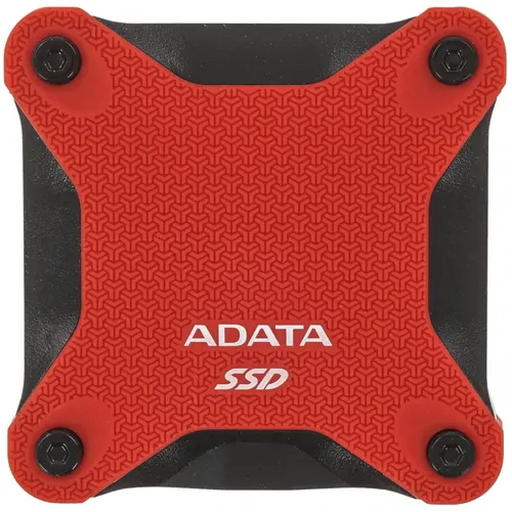 Внешний SSD ADATA 512Gb SD620 Black-Red <SD620-512GCRD> красный (USB3.2 gen 2, up to 550/480MBs, MIL-STD-810G, 80x80x15.2mm, 55g)