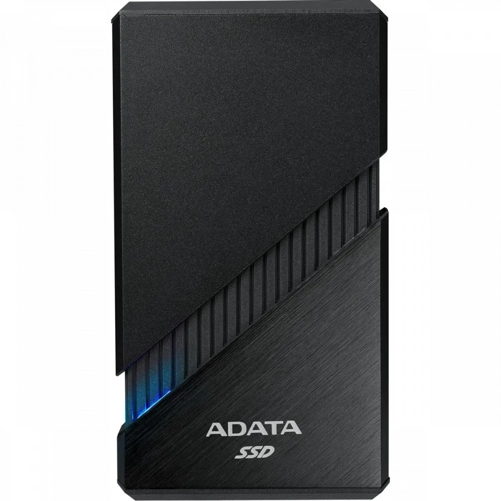 Твердотельный накопитель/ ADATA External SSD SE920, 2000GB, USB 4.0, Type-C to Type-C, R/W 3800/3700 MB/s, 105x64.2x15.9mm/122.56 x 64.2 x 15.9mm, 181.52g, Black (5 лет)