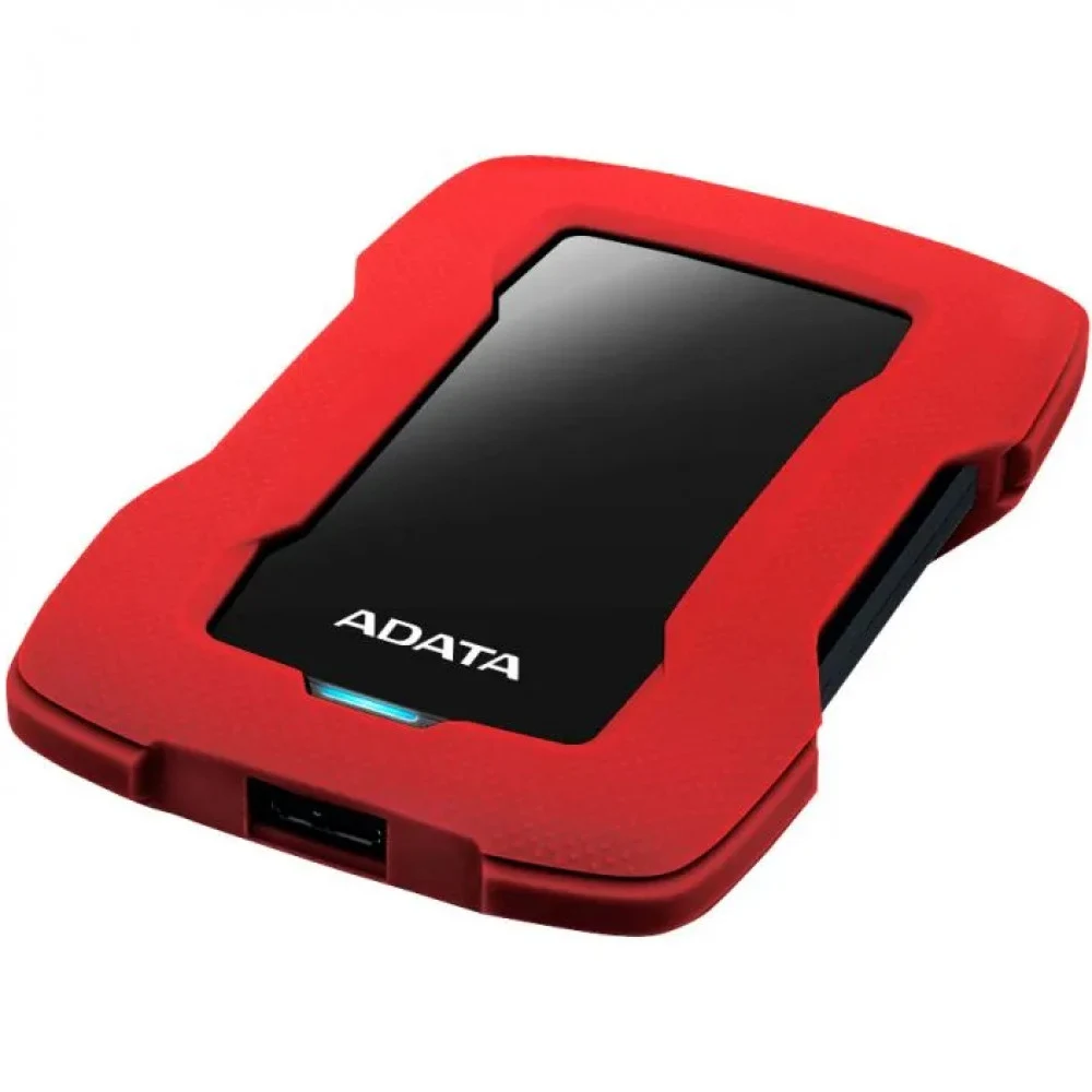 Жесткий диск внешний ADATA HD330 AHD330-2TU31-CRD 2TB 2.5" USB 3.1, LED Indicator, Shock Sensor Protection, Win/Mac/Linux, Red, RTL {20}, (465511)