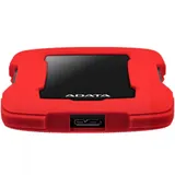 "2.5" 2TB ADATA HD330 [AHD330-2TU31-CRD] USB 3.1, LED Indicator, Shock Sensor Protection," Win/Mac/Linux, Red, RTL {20}, (465511)