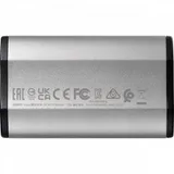 Твердотельный накопитель/ ADATA External SSD SD810, 500GB, Type-C, USB 3.2 Gen2х2, up to R/W 2000/2000 MB/s, 72.7x44x12.2mm, Silver (5 лет)