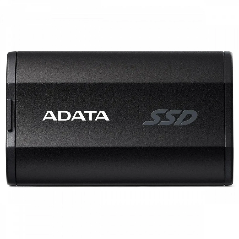 Твердотельный накопитель/ ADATA External SSD SD810, 4000GB, Type-C, USB 3.2 Gen2х2, up to R/W 2000/2000 MB/s, 72.7x44x12.2mm, Black (5 лет)