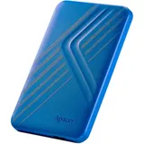 Внешний жёсткий диск, Apacer, AC236, AP1TBAC236U-1, 1TB, 2.5", USB 3.1, Синий
