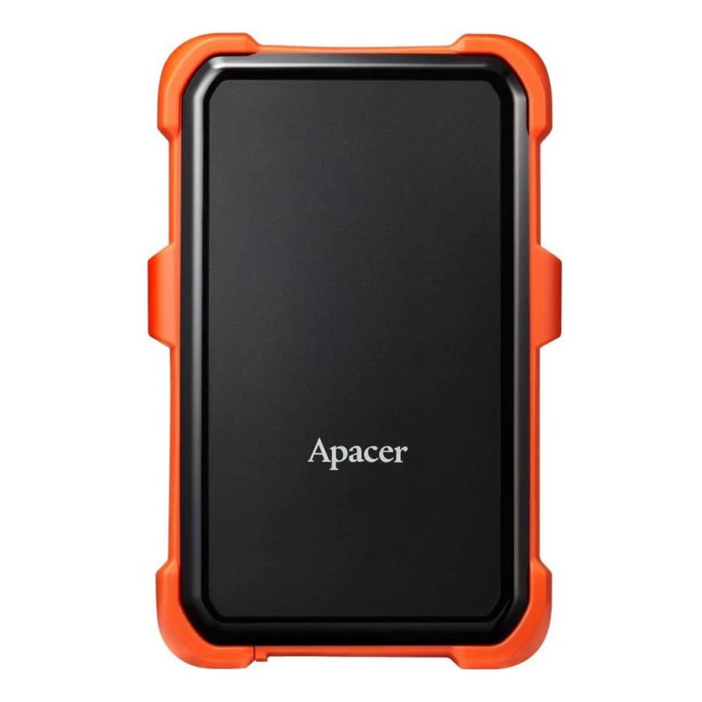 Жесткий диск внешний Apacer AC630 AP1TBAC630T-1 1TB 2.5&quot USB 3.1, IP55, Win/Mac/Linux, Military Grade, Black/Orange, Retail (914941)