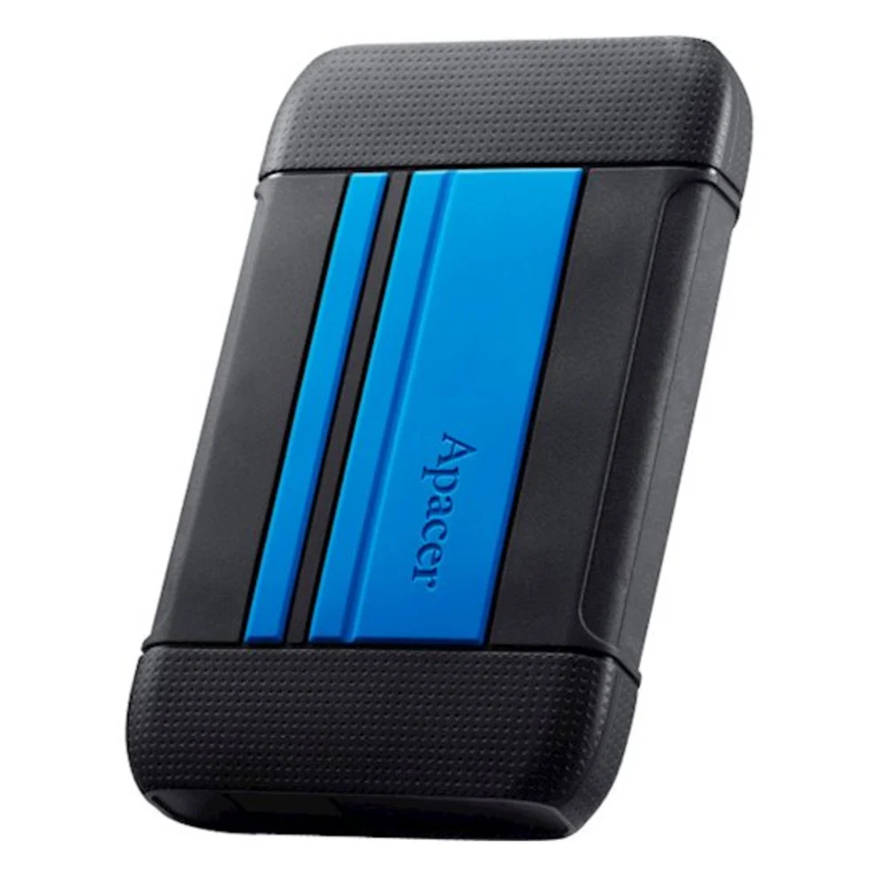 Жесткий диск внешний Apacer AC633 AP1TBAC633U-1 1TB 2.5&quot USB 3.1 Gen 1, Military-Grade Shockproof, Blue, RTL {20} (916921)