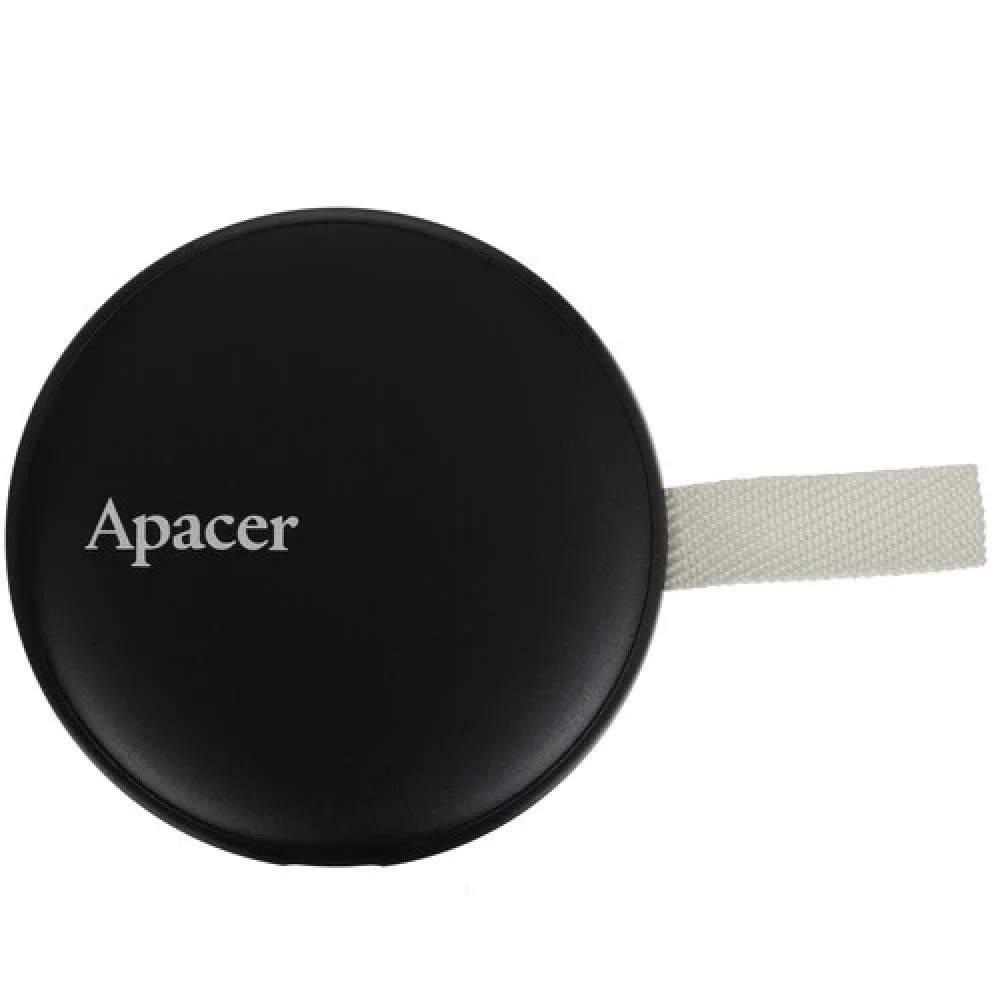 USB Type-C SSD External 1TB, Apacer AS725, read 1000Mb/s, write 1000Mb/s, Black