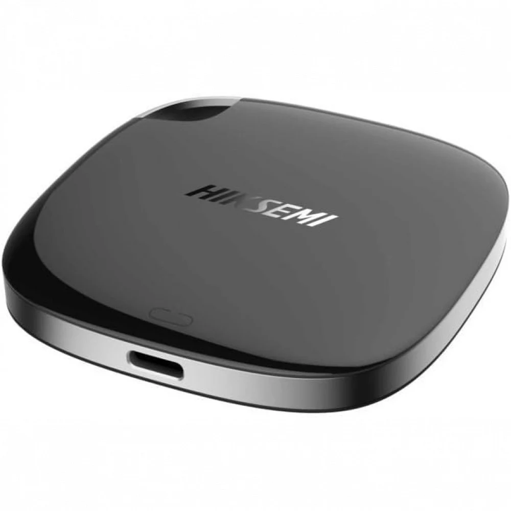 SSD USB 2 TB HIKSEMI, HS-ESSD-T100 Black 2048G, USB 3.2 + Type-C, black