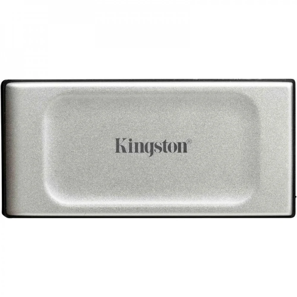 Твердотельный накопитель/ Kingston External SSD XS2000 BOC, 1000GB, Type-C, USB 3.2 Gen 2x2, R/W 2000/2000MB/s, IP55, 70x33x14mm, Silver (60 мес)