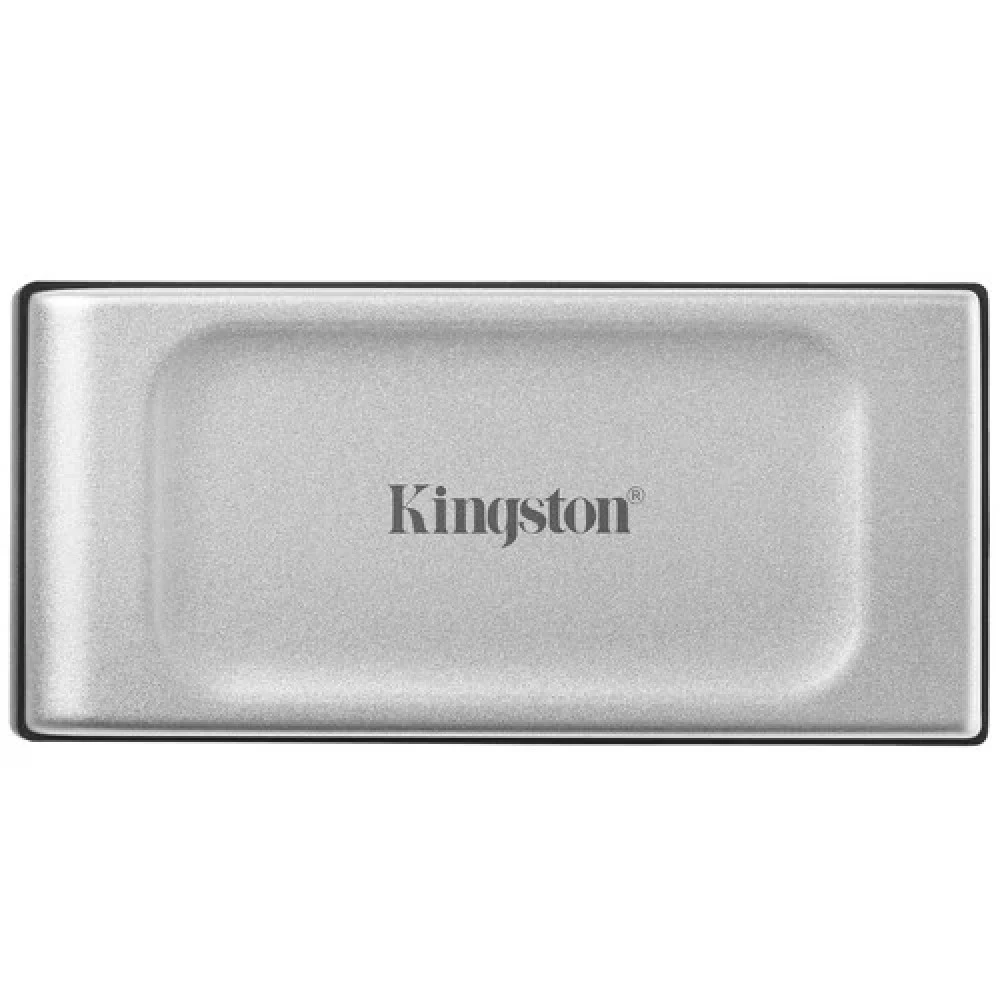 Твердотельный накопитель/ Kingston External SSD XS2000 BOC, 500GB, Type-C, USB 3.2 Gen 2x2, R/W 2000/2000MB/s, IP55, 70x33x14mm, Silver (60 мес)