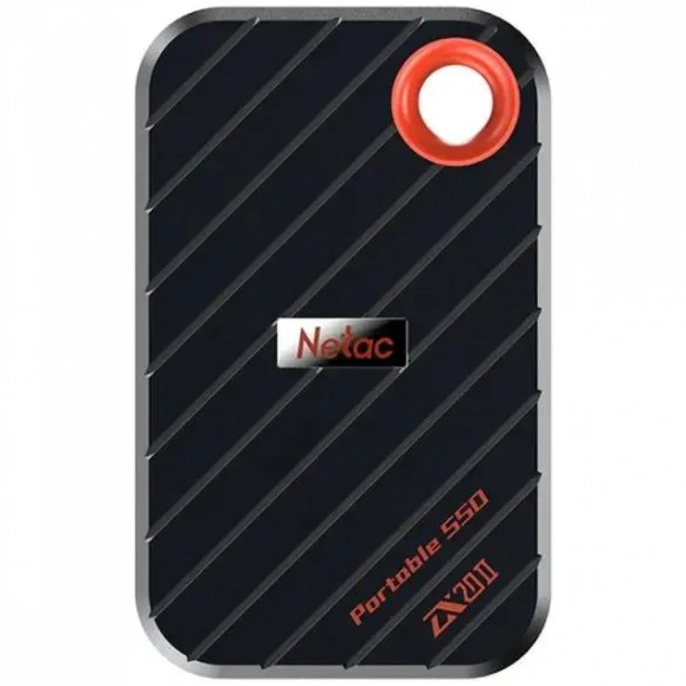 SSD накопитель Netac ZX20 II 2TB USB 3.2 Gen 2 Type-C External Magnetic Portable SSD, R/W up to 2000MB/1800MB/s, with USB C to A cable and 20Gbps USB C to C cable 3Y wty