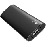 Внешний твердотельный накопитель Netac Z SLIM Black USB 3.2 Gen 2 Type-C External SSD 2TB, R/W up to 550MB/480MB/s,with USB-C to USB-A cable and USB-A to USB-C adapter