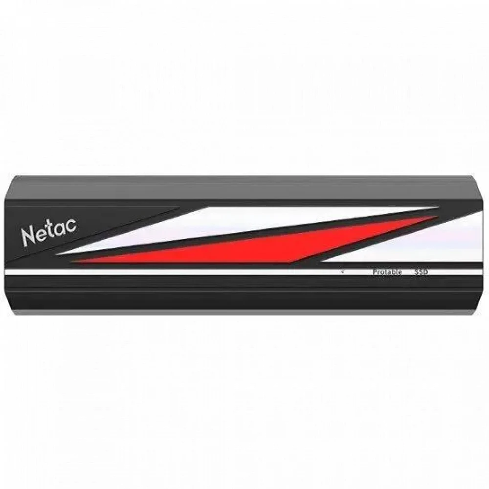 Netac ZX20L 1TB USB 3.2 Gen 2 Type-C External SSD, R/W up to 2000MB/1800MB/s, with USB C to A cable and 20Gbps USB C to C cable, 5Y wty