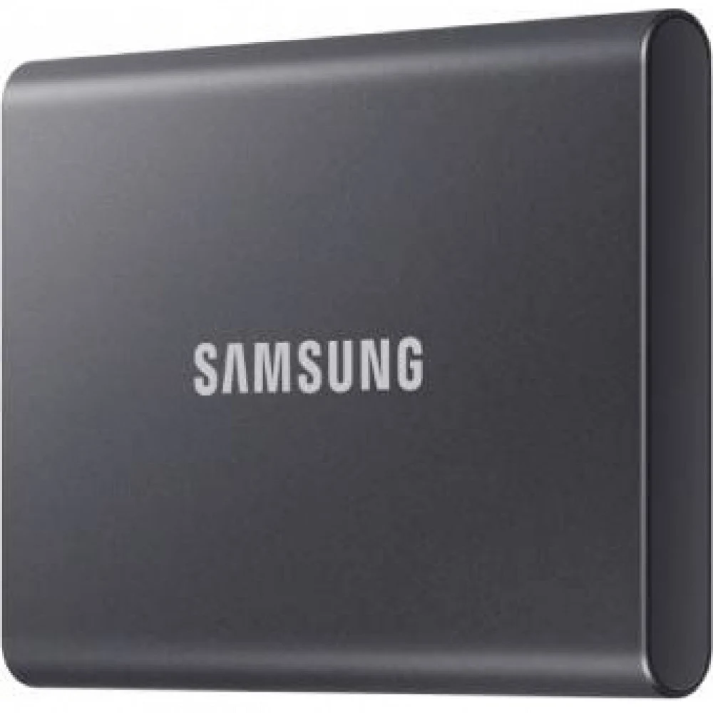 Твердотельный накопитель SSD Samsung T7 Grey External MU-PC2T0T/WW 2TB 1.8&quot USB 3.2 Gen 2 Type-C, 1050/1000, RTL (312380)
