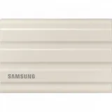 Внешние HDD и SSD/ Samsung External SSD T7 Shield, 1TB, Type C-to-C/A, USB 3.2 Gen2, R/W 1050/1000MB/s, IP65, 88x59x13mm, 98g, Beige