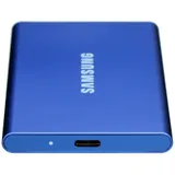 Samsung SSD 2TB T7 Touch, USB Type-C, R/W 1000/1050MB/s, Blue
