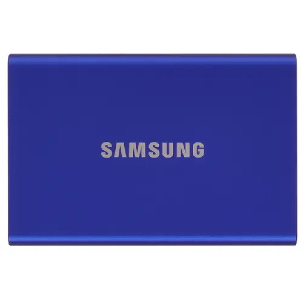 Твердотельный накопитель SSD Samsung T7 Blue External MU-PC1T0H/WW 1TB 1.8&quot USB 3.2 Gen 2 Type-C, 1050/1000 RTL {5}, (312410)