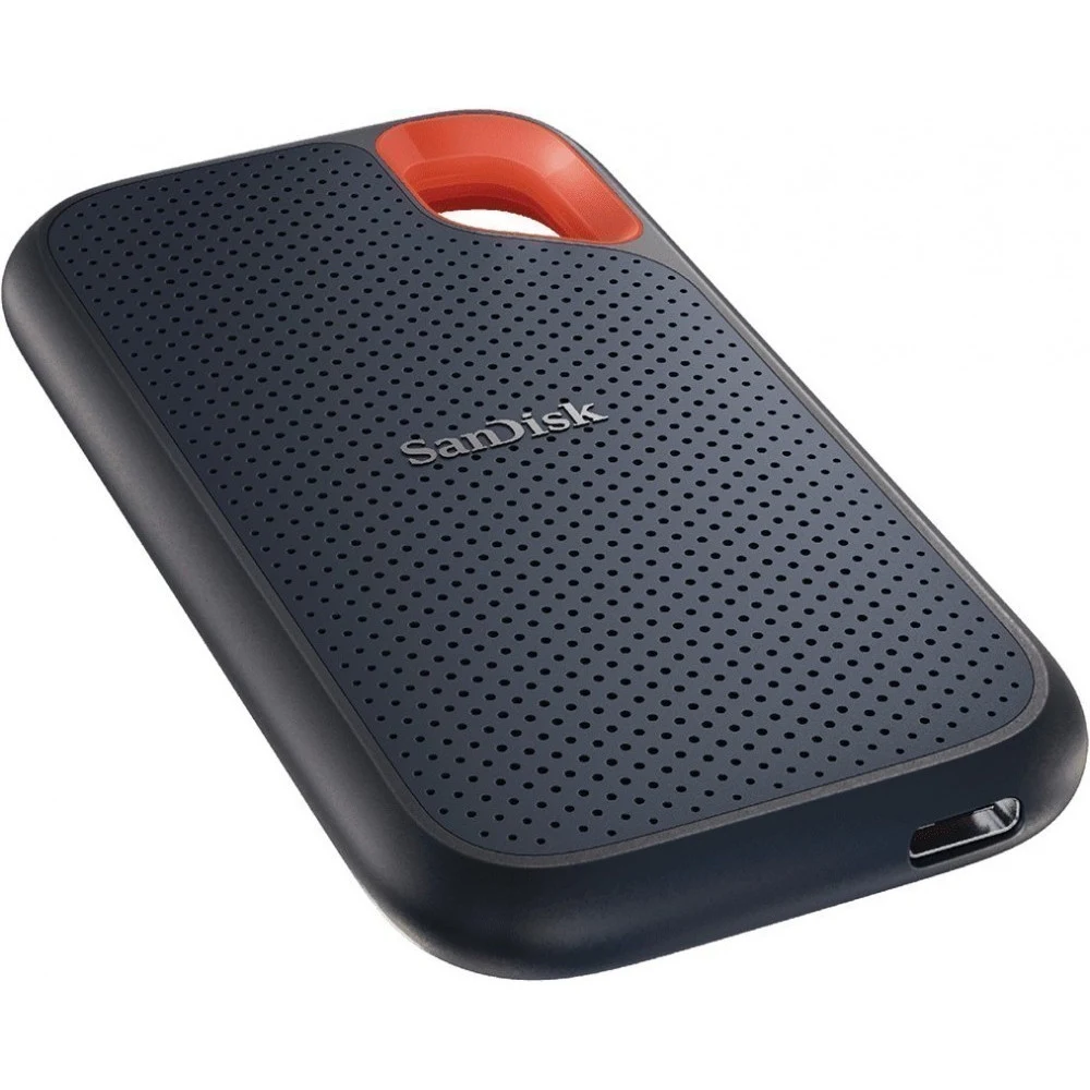 Внешний твердотельный накопитель SanDisk Extreme 2TB Portable SSD - up to 1050MB/s Read and 1000MB/s Write Speeds, USB 3.2 Gen 2, 2-meter drop protection and IP55 resistance