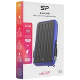 HDD USB 4 TB Silicon Power, A66, SP040TBPHD66LS3B, USB 3.2, blue