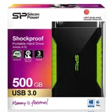 Жесткий диск Silicon Power USB 3.0 1Tb SP010TBPHDA15S3K A15 SP010TBPHDA15S3K Armor 2.5" черный