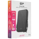 HDD USB 4 TB Silicon Power, A66, SP040TBPHD66LS3K, USB 3.2, black