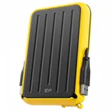 External HDD 2.5" 5.0Tb Silicon Power Armor A66 черно-жёлтый (USB3.2, прорезиненный, противоударный MIL-STD-810G, пыле-влагозащищенный IPX4)