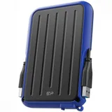 External HDD 2.5" 5.0Tb Silicon Power Armor A66 черно-синий (USB3.2, прорезиненный, противоударный MIL-STD-810G, пыле-влагозащищенный IPX4)