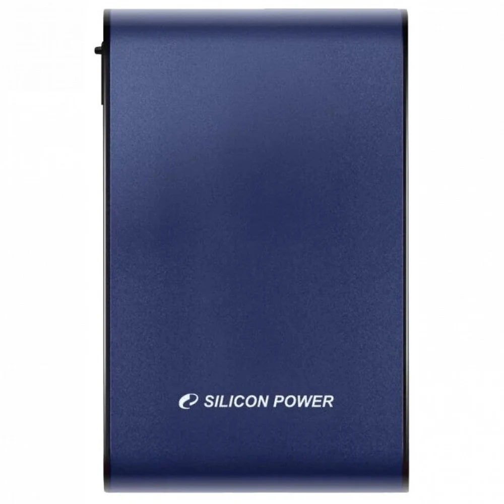 External HDD 2.5" 1.0Tb Silicon Power Armor A80 <SP010TBPHDA80S3B> синий (USB3.0, противоударный MIL-STD-810F, водонепроницаемый IPX7, защита от влаги и давления, держатель кабеля)