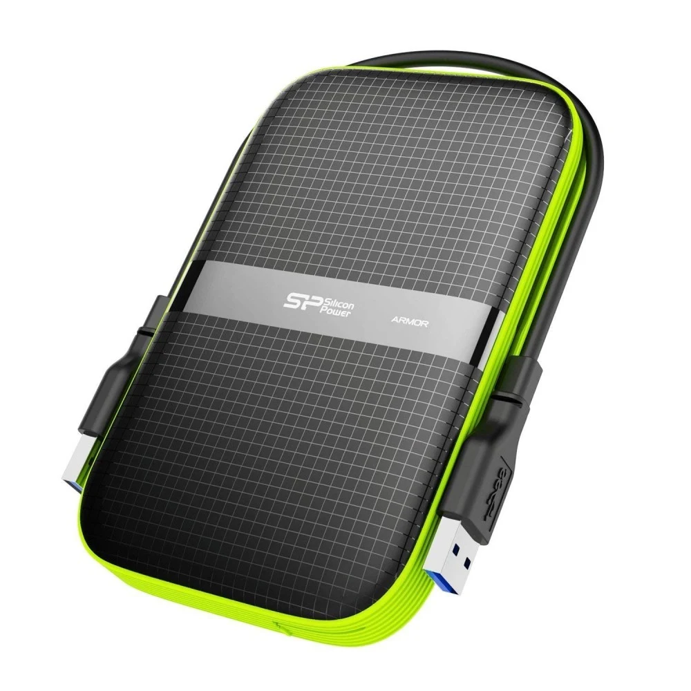 Portable Hard Disk Silicon Power Armor A60 5Tb, USB 3.1 , Shockproof, Anti-Scratch, Water-resistant, Black
