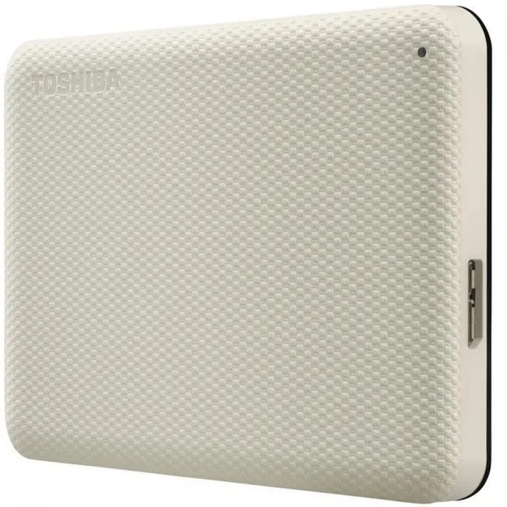 Внешние HDD и SSD/ Portable HDD 1TB Toshiba Canvio Advance (Light beige), USB 3.2 Gen1, 109x78x14mm, 149g /12 мес./