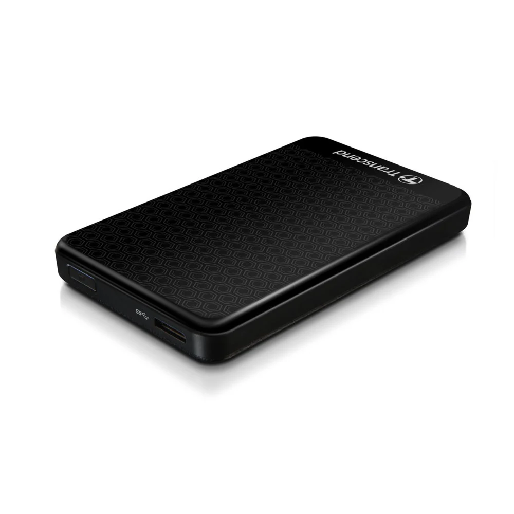 Внешний жесткий диск 2,5 1TB Transcend Основные особенности Возможность подключения по USB 3.0 и USB 2.0 Передовая система компенсации ударов на основе внутреннего подвесного механизма Большой объём