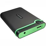 Внешний жесткий диск 1TB Transcend StoreJet 25M3S, 2.5", USB 3.0, резиновый противоударный, тонкий, Стальной Серый