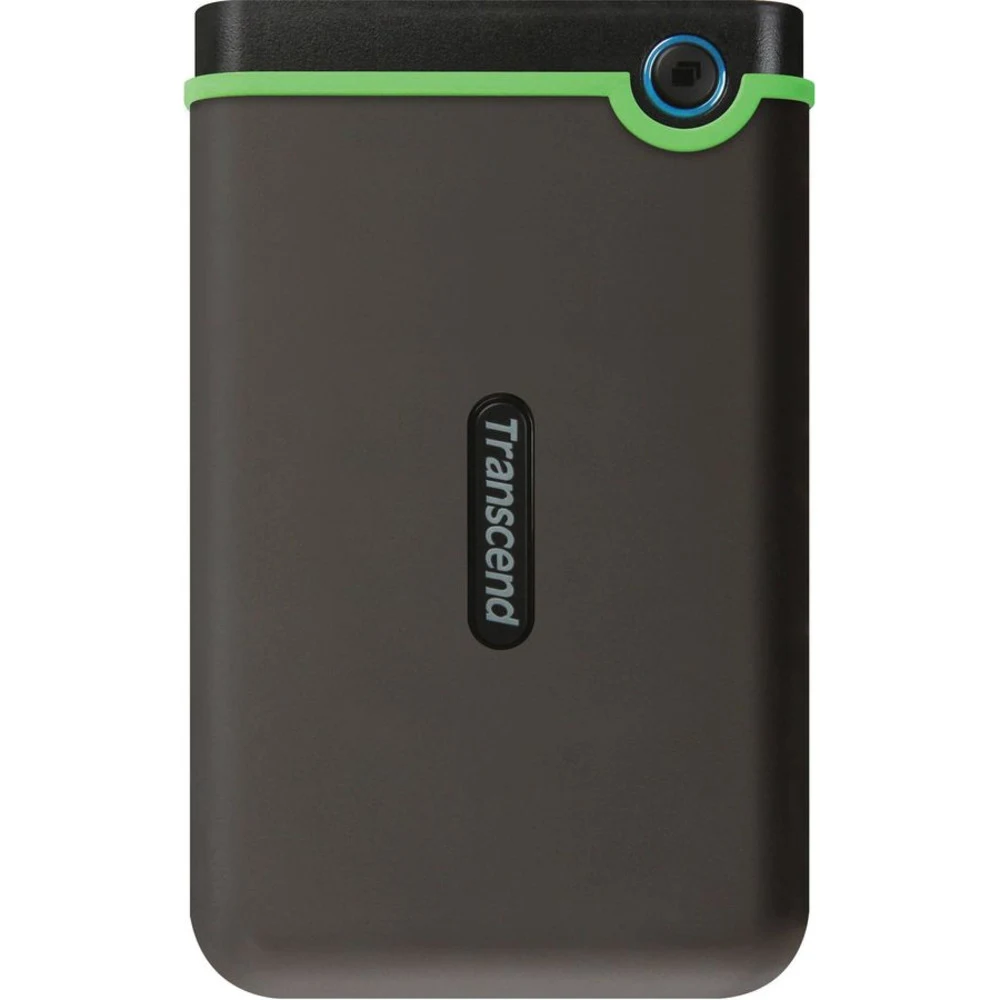 Portable HDD 4TB Transcend StoreJet 25M3S slim (Iron Gray), Anti-shock protection, One-touch backup, USB 3.1 Gen1, 130x81x24mm, 294g /3 года/