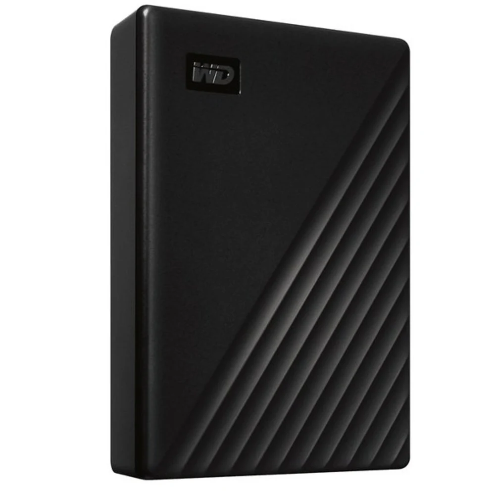 Внешний жесткий диск 1Tb, WD My Passport, WDBYVG0010BBK-WESN, ext power via USB, black, USB 3.0 WDBYVG0010BBK-WESN