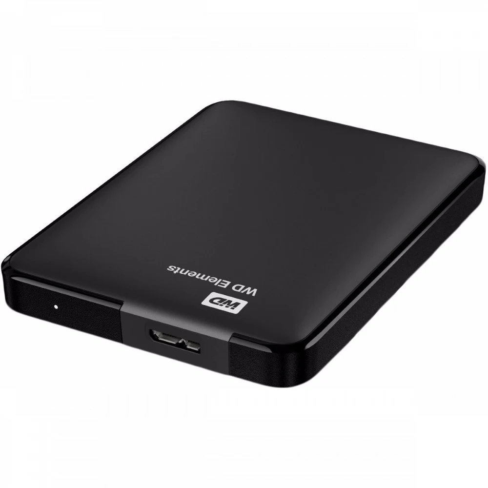 Внешний HDD Western Digital 1Tb Elements Portable 2.5" WDBUZG0010BBK-WESN USB3.0 Black. Большая емкость в изящном корпусе. Максимальная скорость передачи данных. Программа резервного копирования. Вы