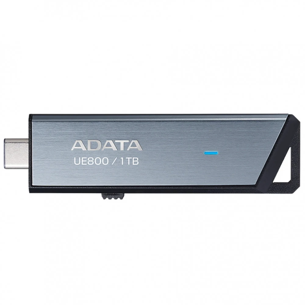 USB накопитель ADATA 1TB USB 3.2 Gen2 AELI-UE800-1T-CSG Up to 1,000/1,000MB/s,( backward compatible with USB 3.2 Gen1, USB 2.0 )