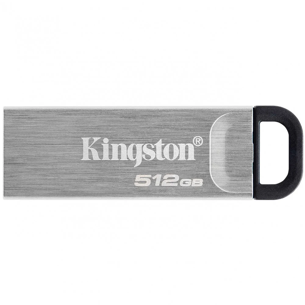 USB- Flash Kingston 512GB DataTraveler Kyson USB3.2 Gen 1 DTKN/512GB,200 МБ/с чтение, 60 МБ/с запись, Silver