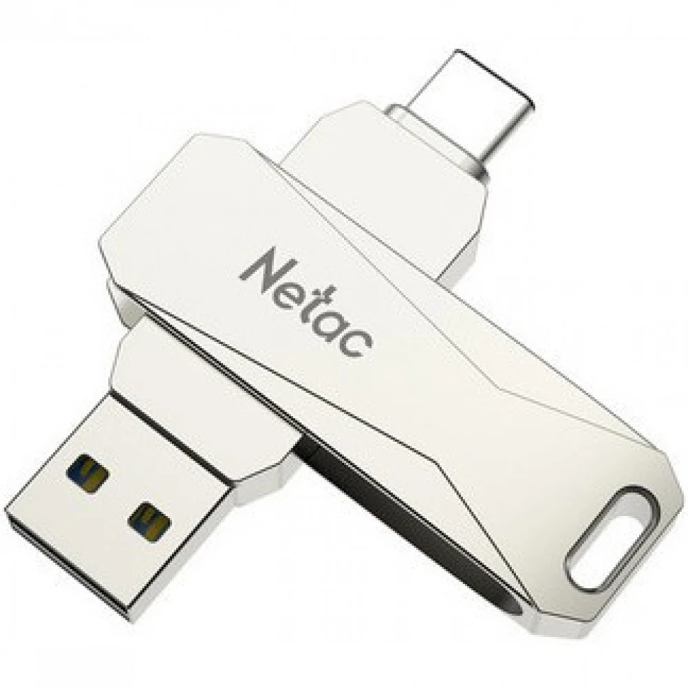 Флэш-накопитель Netac U782C USB3.0+TypeC Dual Flash Drive 512GB, up to 130MB/s NT03U782C-512G-30PN
