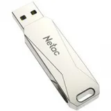 Флеш Диск Netac U782C 512Gb <NT03U782C-512G-30PN>, USB3.0+TypeC, металлическая
