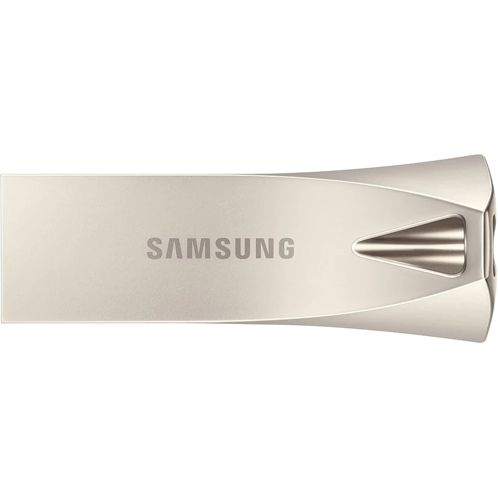 Флеш диск SAMSUNG 512Gb Bar Plus (Бар Плюс) серебристый (USB Type-A, корпус металл) (MUF-512BE3/APC)