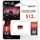 Карта памяти, Apacer, AP512GMCSX10U7-RAGC, MicroSDXC 512GB,