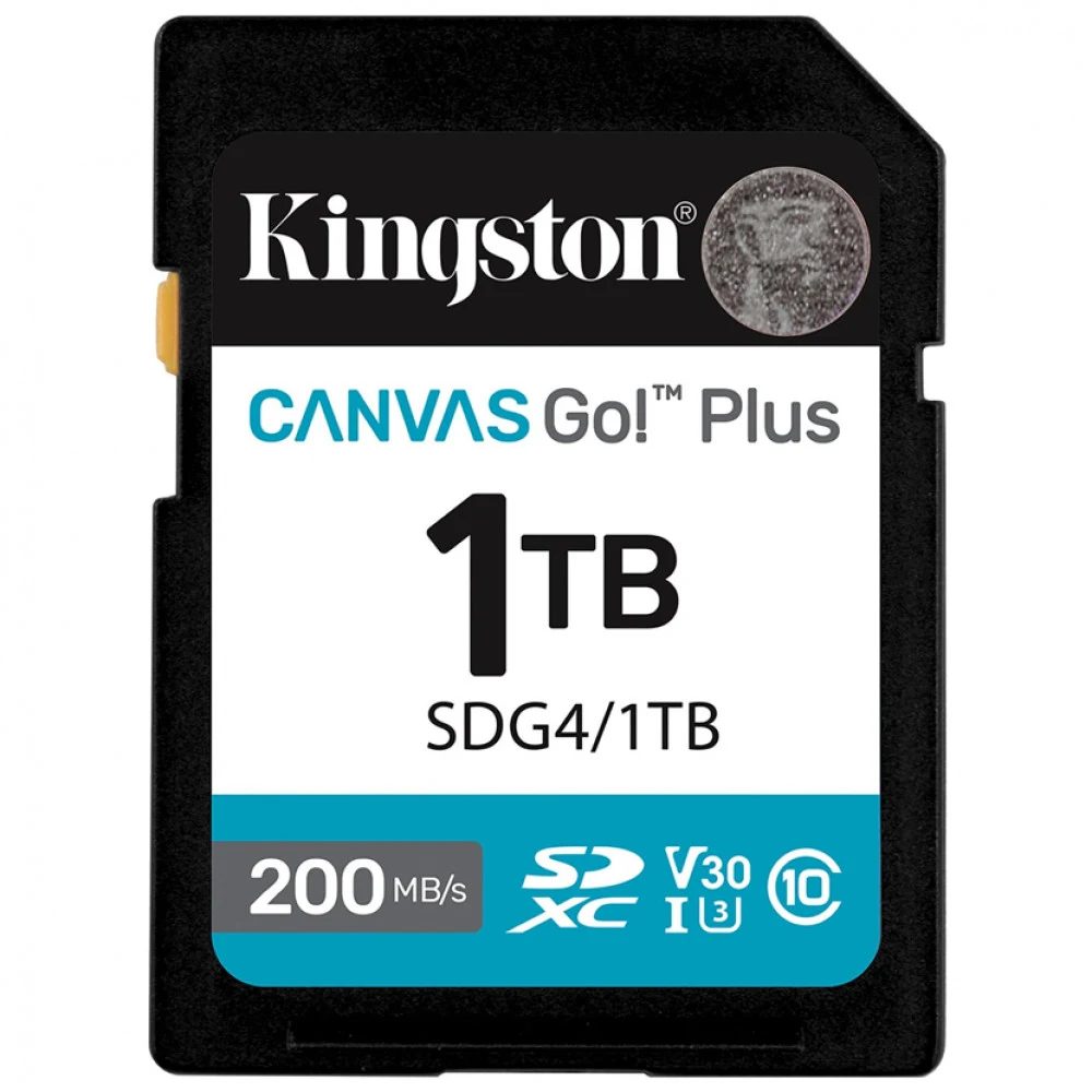 Карта памяти Kingston 1TB SDXC Canvas Go Plus 1TB SDXC Canvas Go Plus Gen4 200MB/s C10 UHS-I U3 V30/ Kingston 1TB SDXC Canvas Go Plus Gen4 200MB/s C10 UHS-I U3 V30