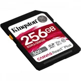 Карта памяти SD, Kingston Canvas React Plus, 256GB, SDR2/256GB, UHS-II, R300/W260
